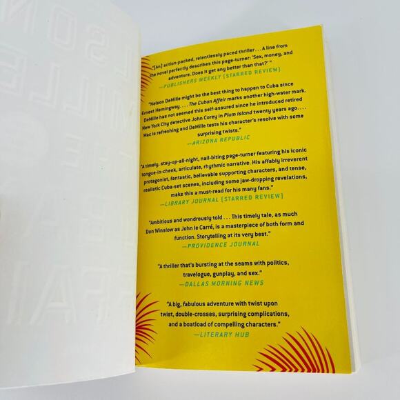 The Cuban Affair, a paperback novel/book by Nelson DeMille - Good Used Condition - Picture 11 of 12